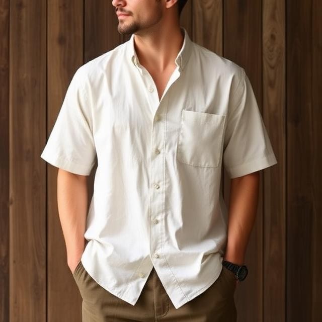 Men's Linen Summer Shirt