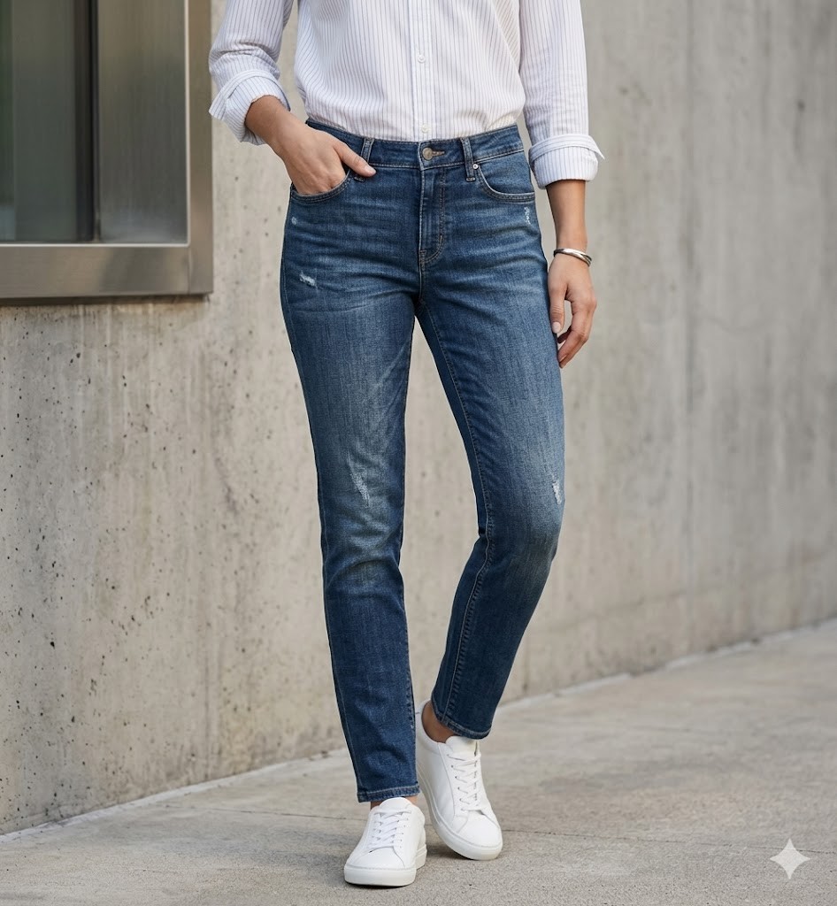 Slim Fit Men's Denim Jeans