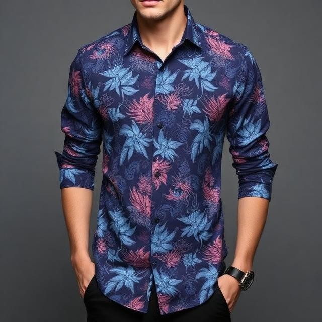Men's Printed Fashion Shirt