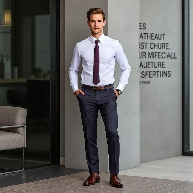 Men's Premium Office Wear Trousers