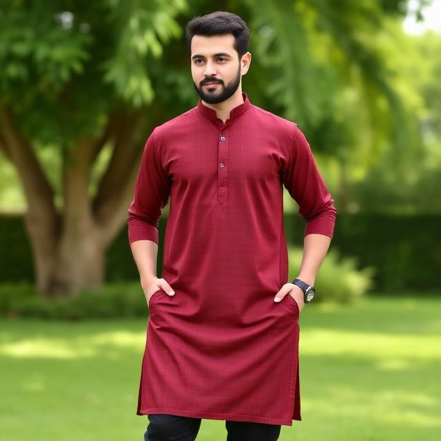 Men's Lightweight Summer Kurta