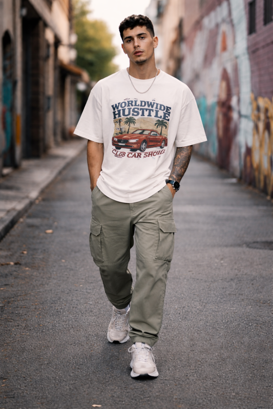 Oversized Street Style Men's T-Shirt
