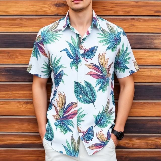 Men's Short Sleeve Summer Shirt