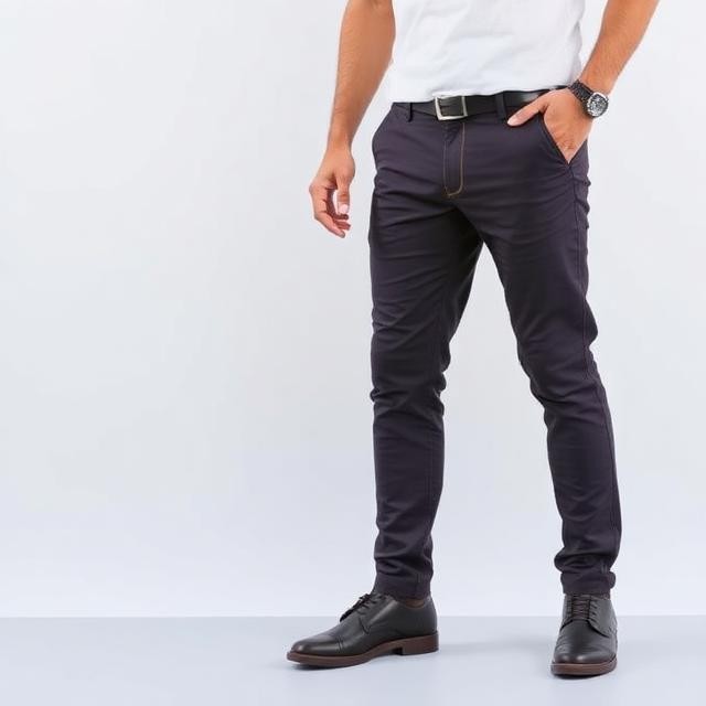 Men's Relaxed Fit Casual Trousers
