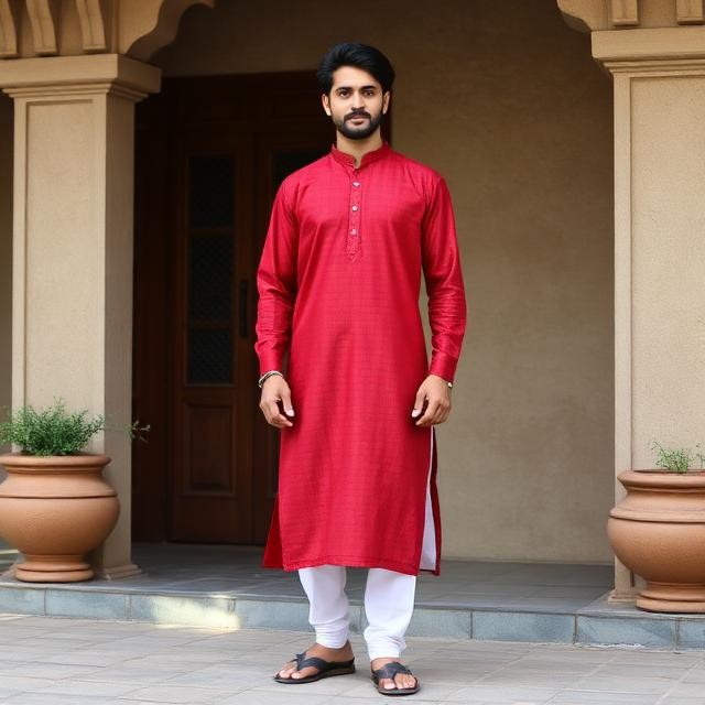 Men's Traditional Long Kurta